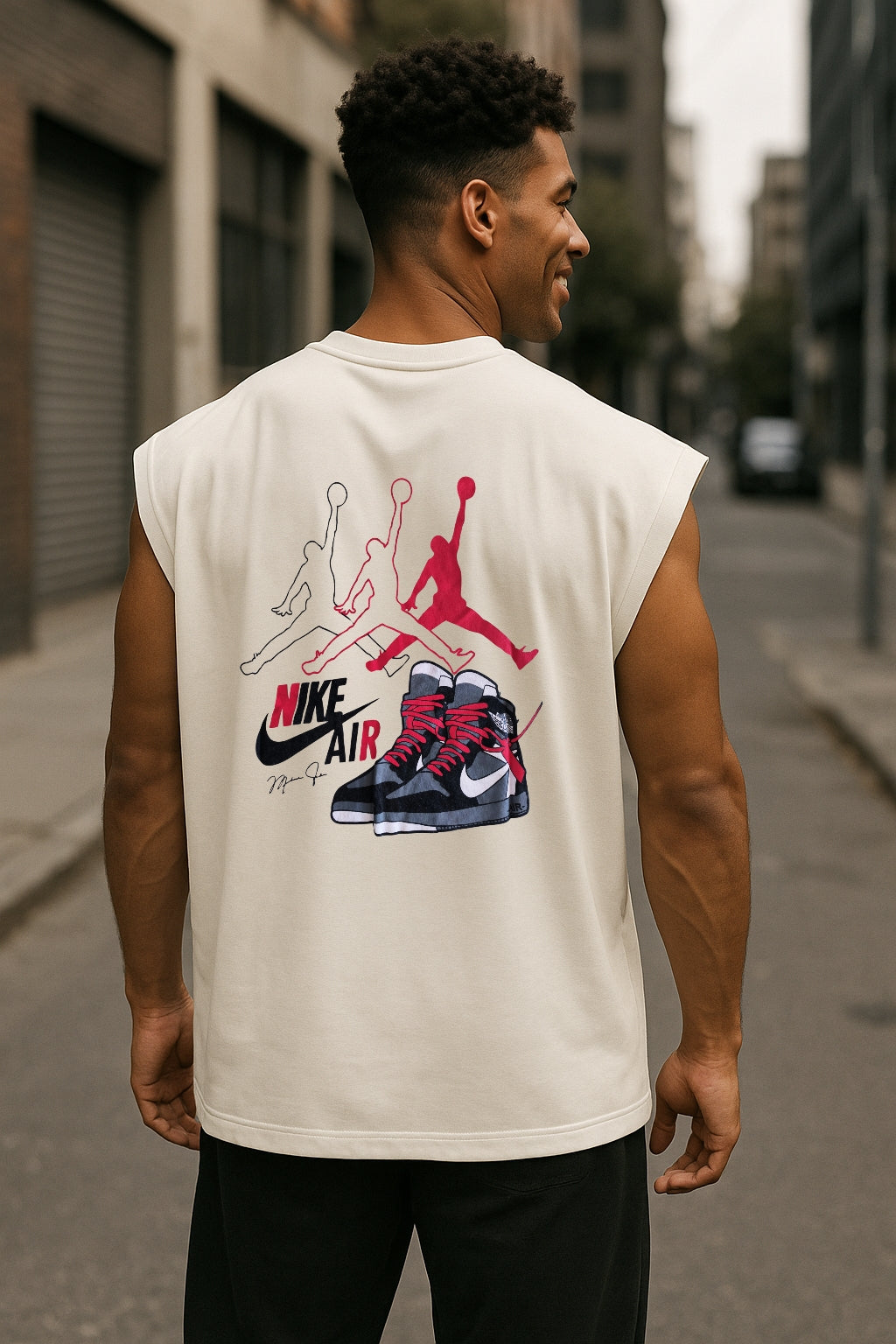 Musculosa Oversized NK JDN Flight Era