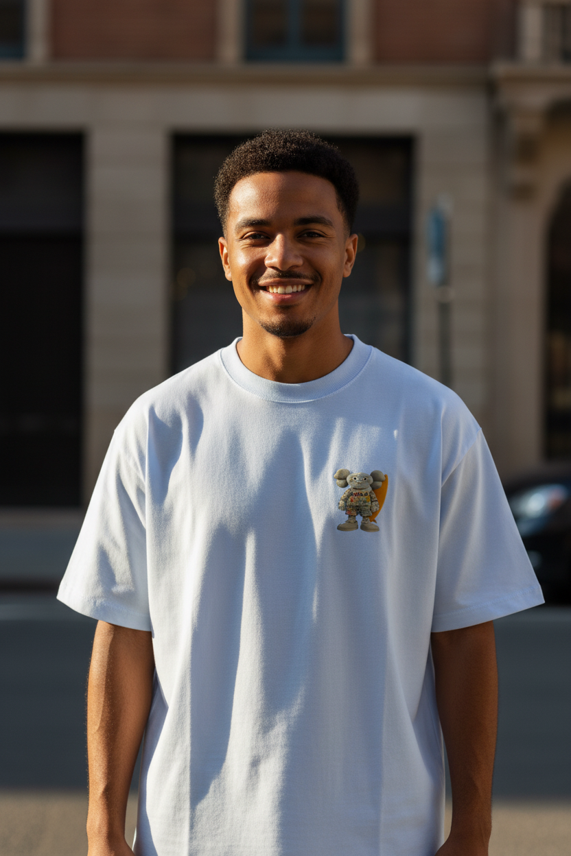 Remera Oversized FNDI Beach Kaws