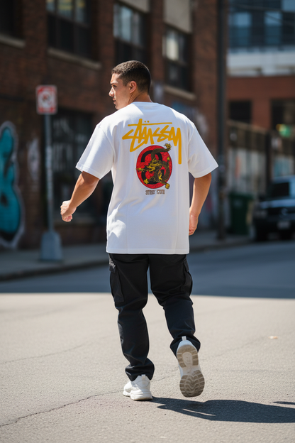 Remera Oversized STSSY Kyoto