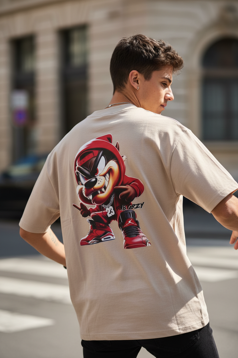 Remera Oversized JDN Ab Grzy