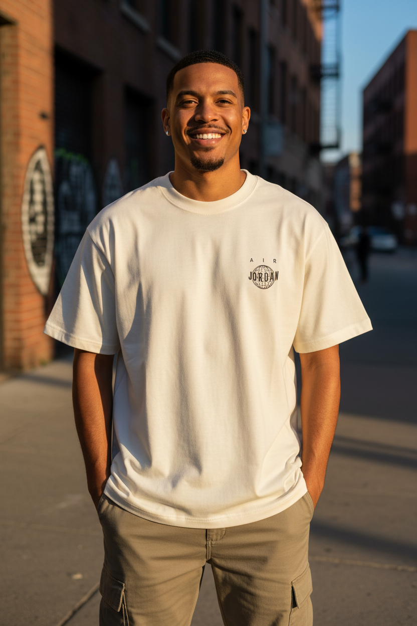Remera Oversized JDN Air 23