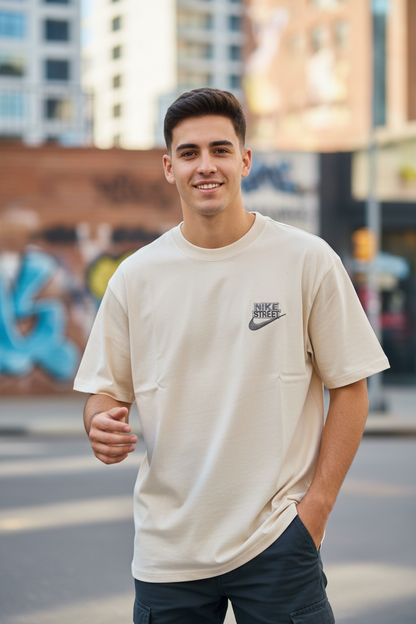 Remera Oversized NK Back Street