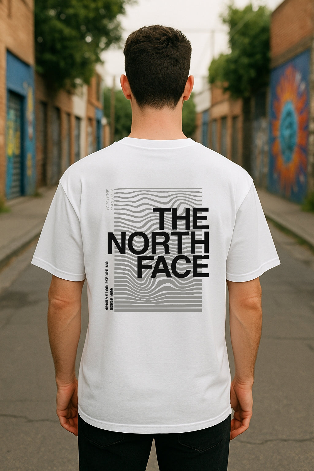 Remera Oversized TNF North Pulse