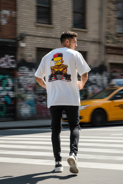 Remera Oversized NK Gangster Bart