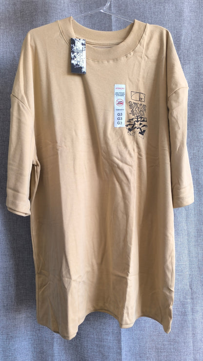 Remera Plus Size OW Dark Patch