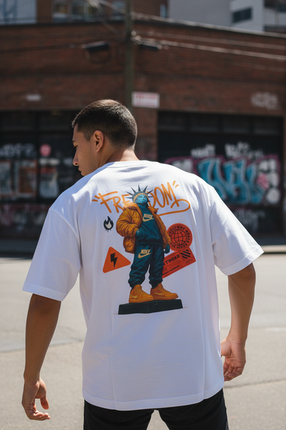 Remera Oversized NK Freedom