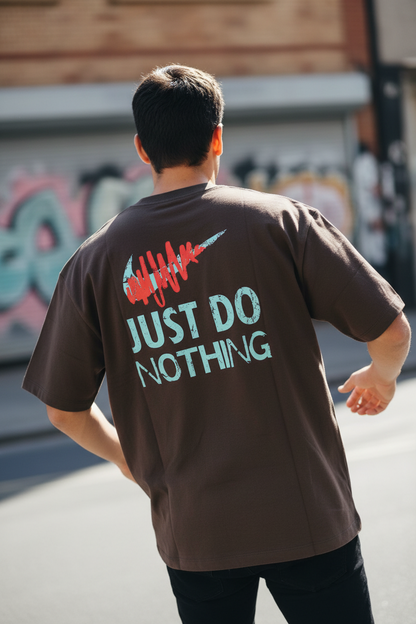 Remera Oversized NK Do Nothing