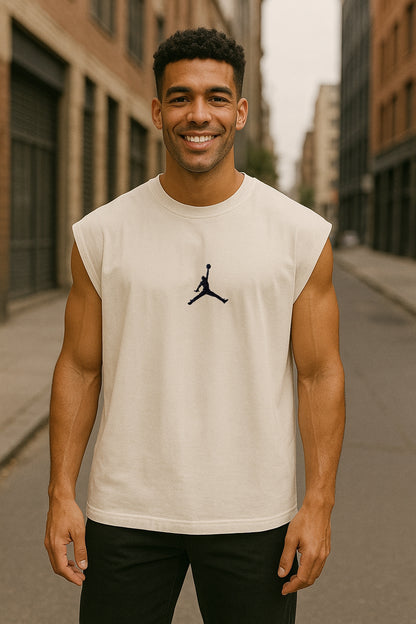 Musculosa Oversized JDN Bordada Apex