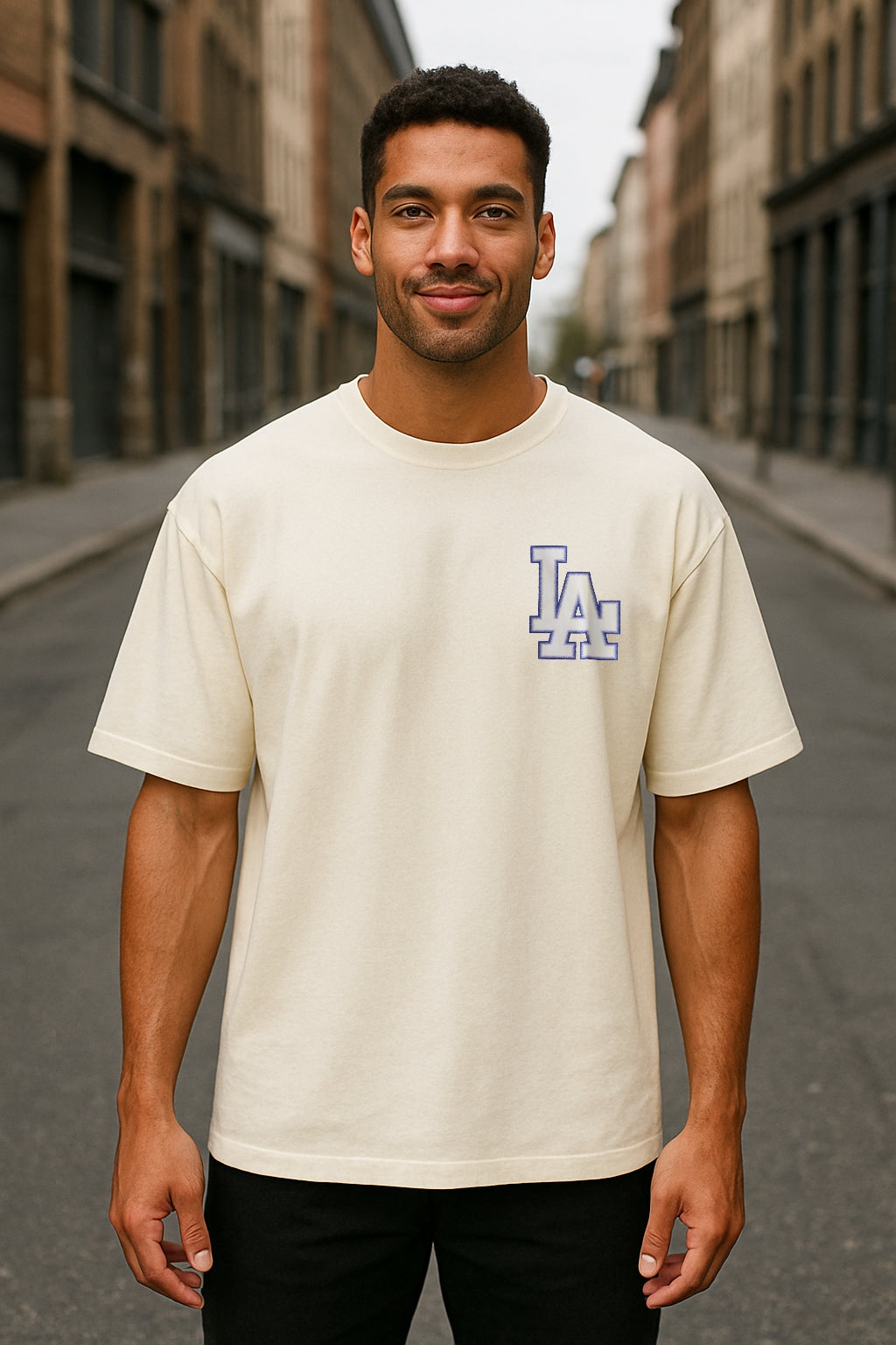Remera Oversized LA Dodgers Taz