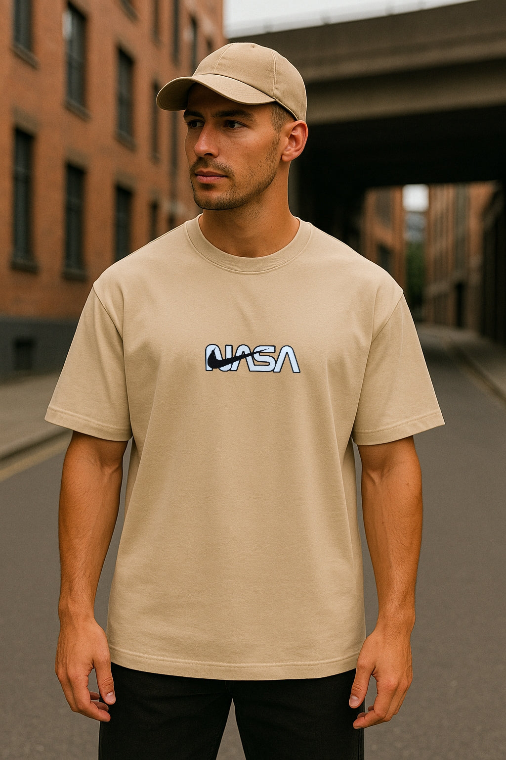 Remera Oversized NK Nasa Astronaut