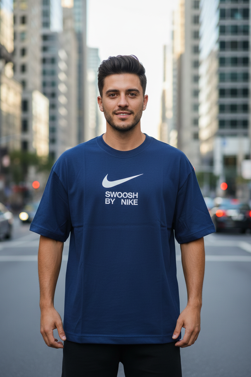 Remera Oversized NK Swossh Vibes