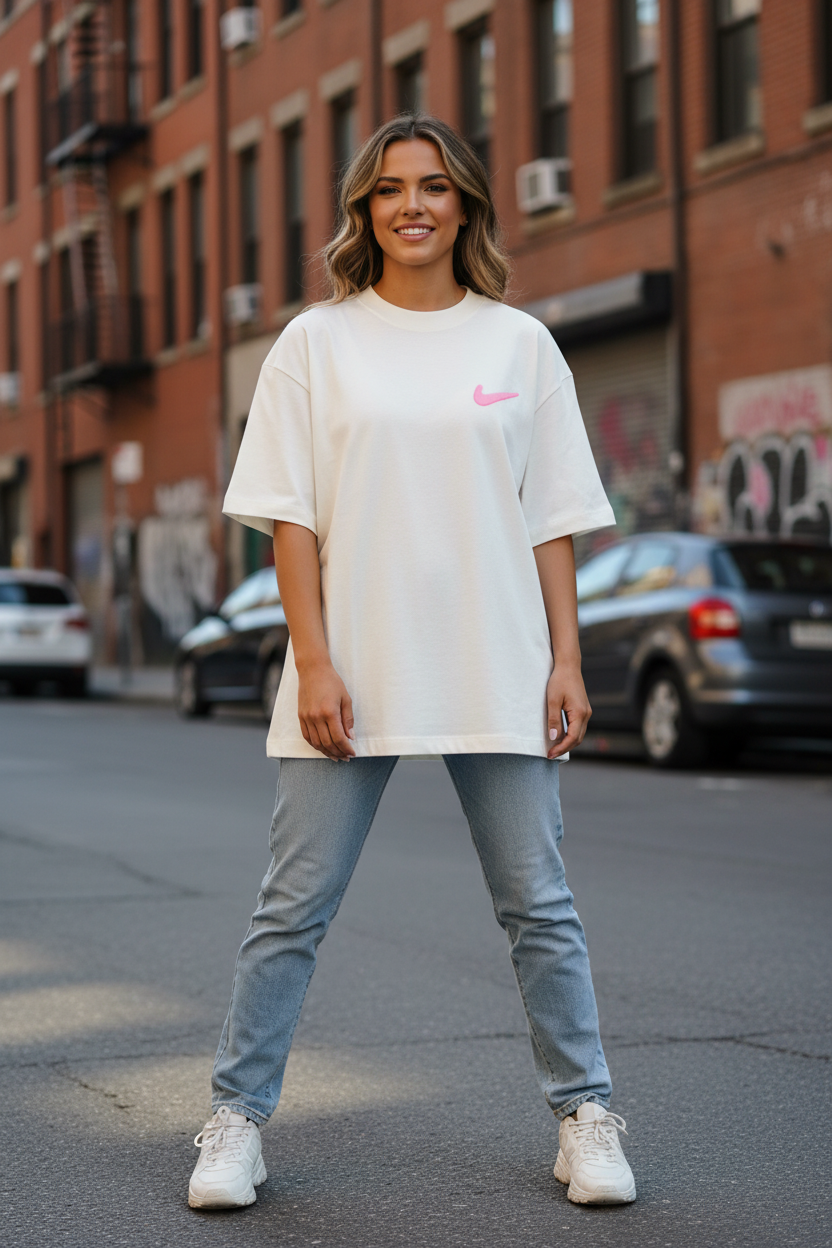 Remera Oversized NK Plush Time