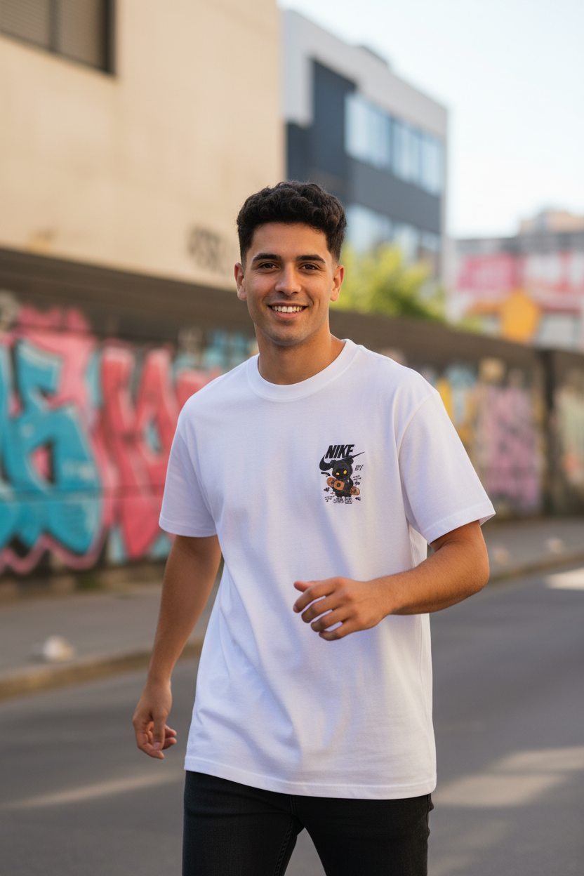 Remera Oversized NK Mystery Guy