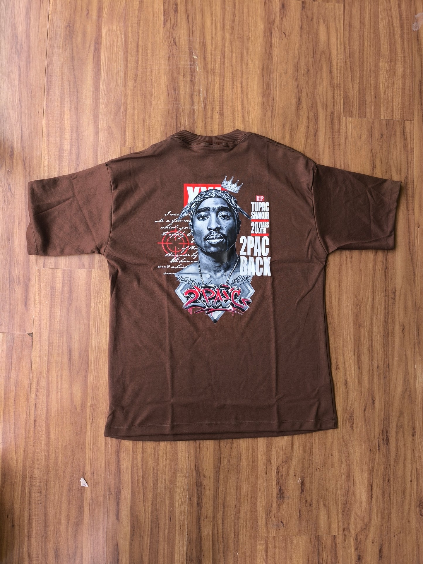Remera Oversized 2Pac Target