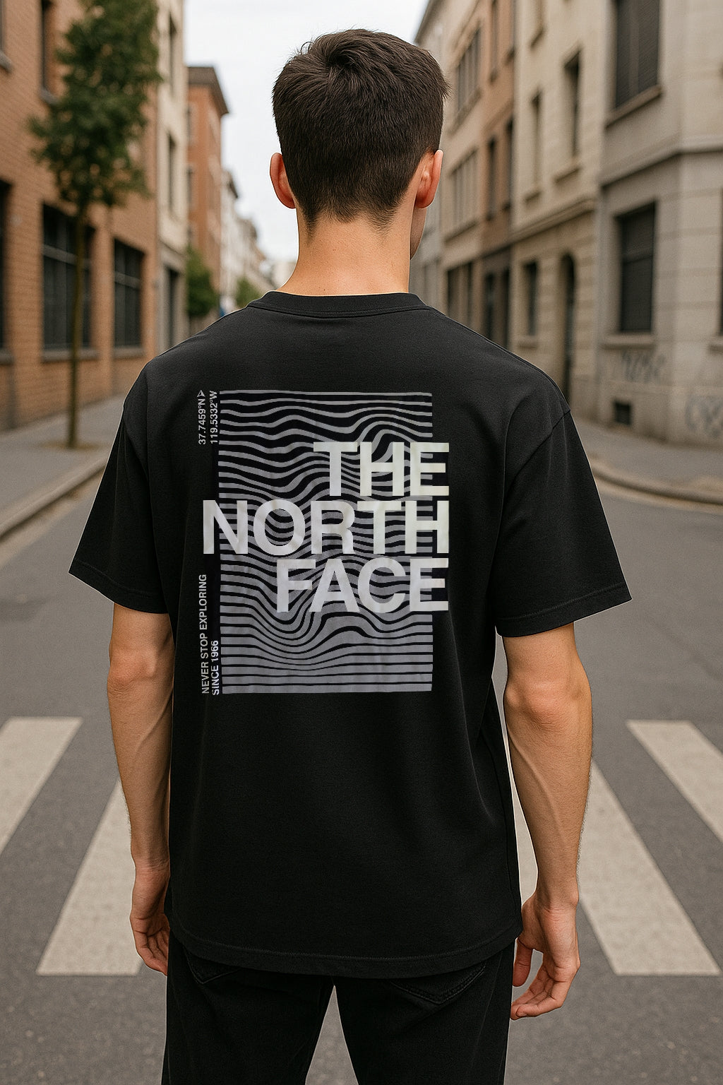 Remera Oversized TNF North Pulse