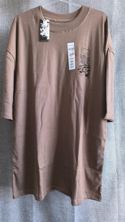 Remera Plus Size OW Dark Patch
