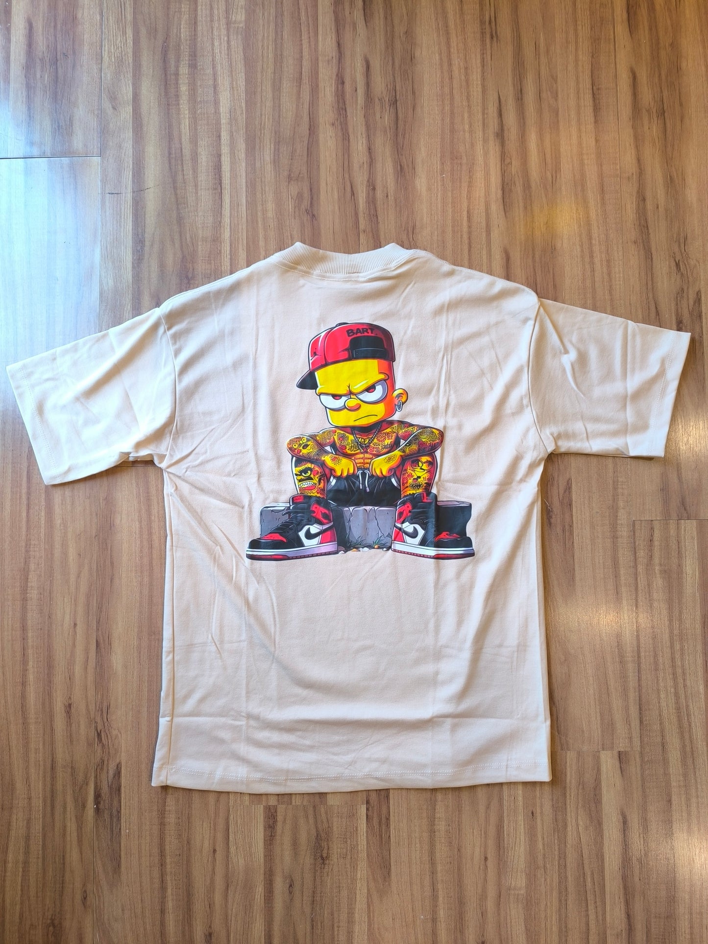 Remera Oversized NK Gangster Bart