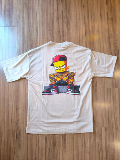 Remera Oversized NK Gangster Bart