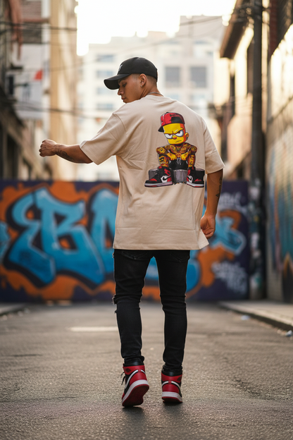 Remera Oversized NK Gangster Bart