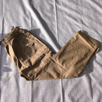 Pantalon Cargo marrón sin puños