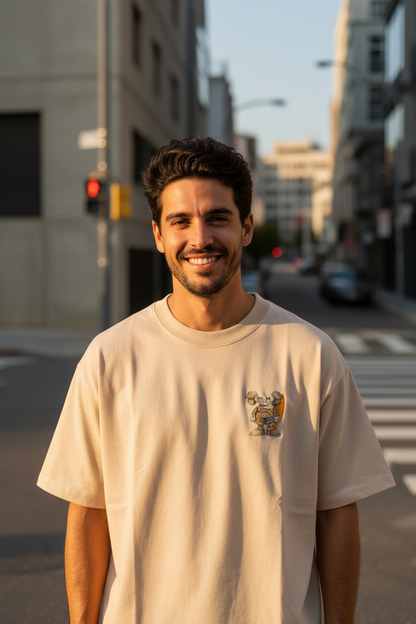 Remera Oversized FNDI Beach Kaws