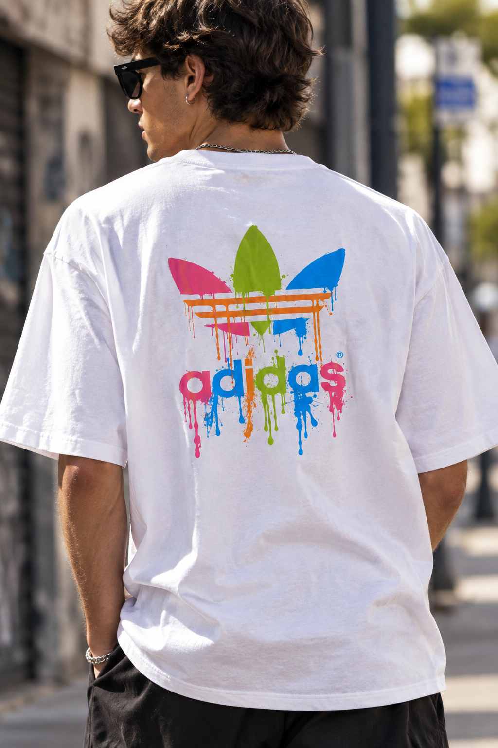 Remera Oversized ADI Meltdown