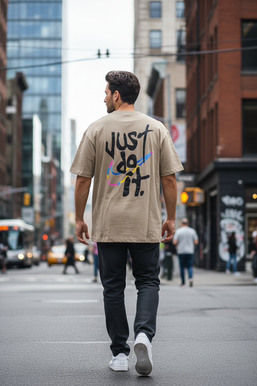 Remera Oversized NK Crazy