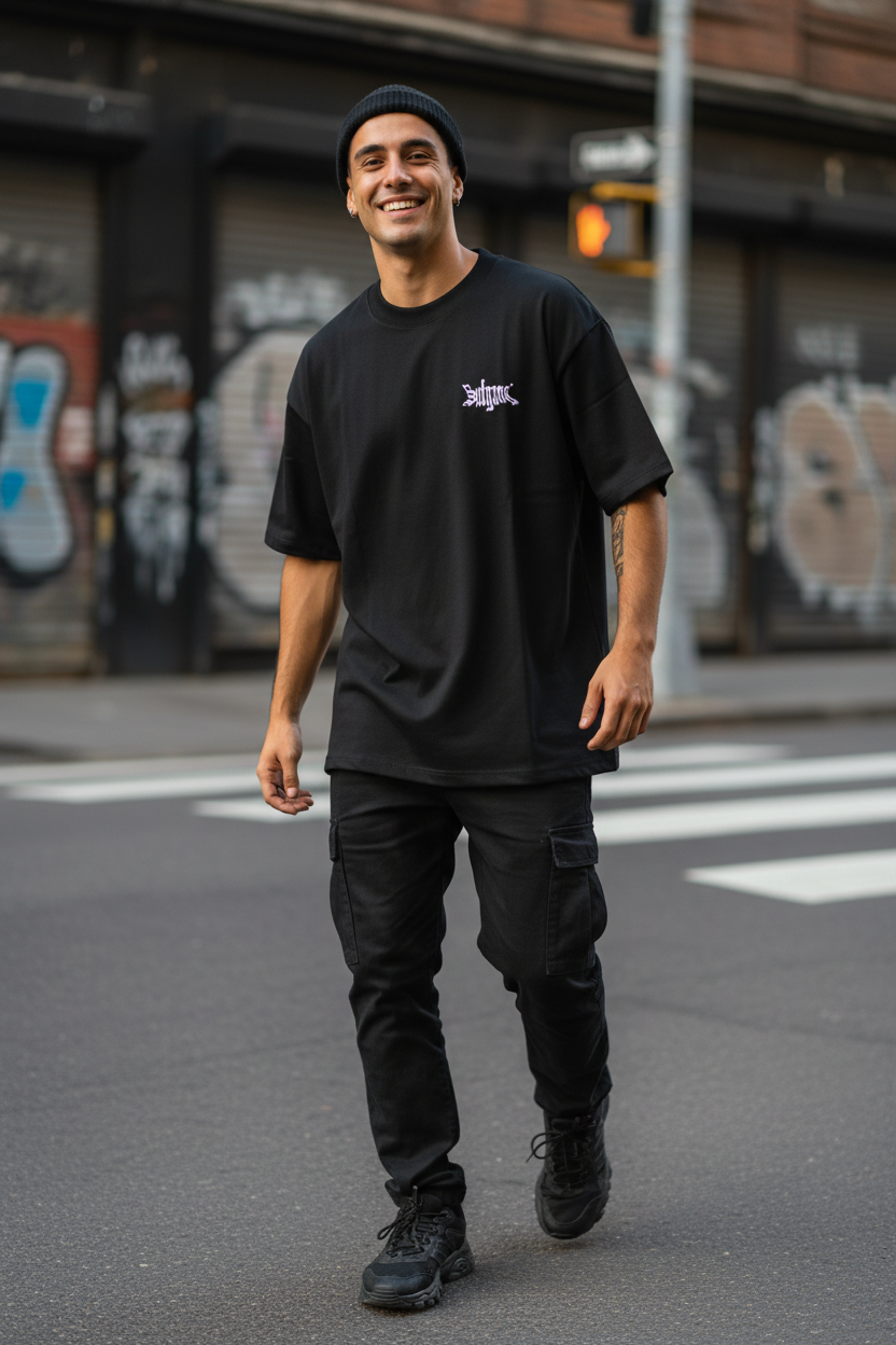 Remera Oversized SG Cute Thief