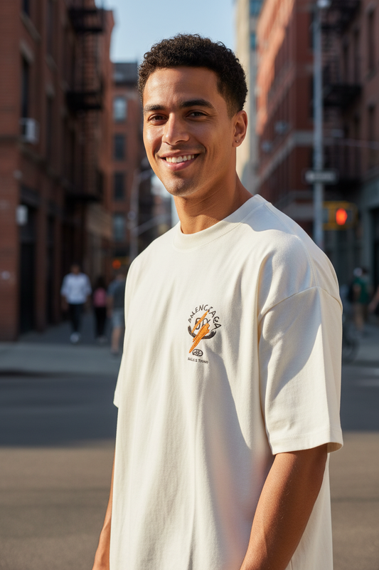 Remera Oversized BLCGA Orange Mark