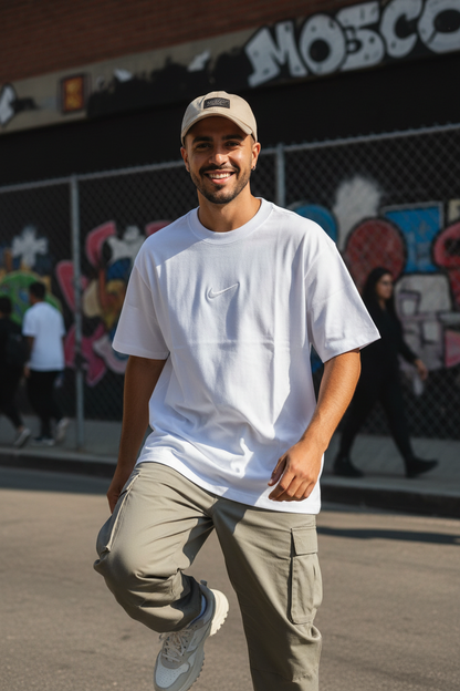 Remera Oversized Bordada NK District