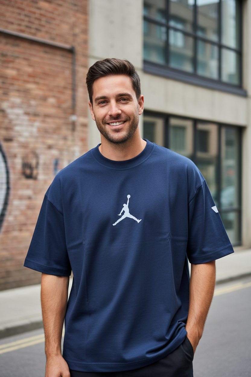 Remera Oversized JDN Air Statement