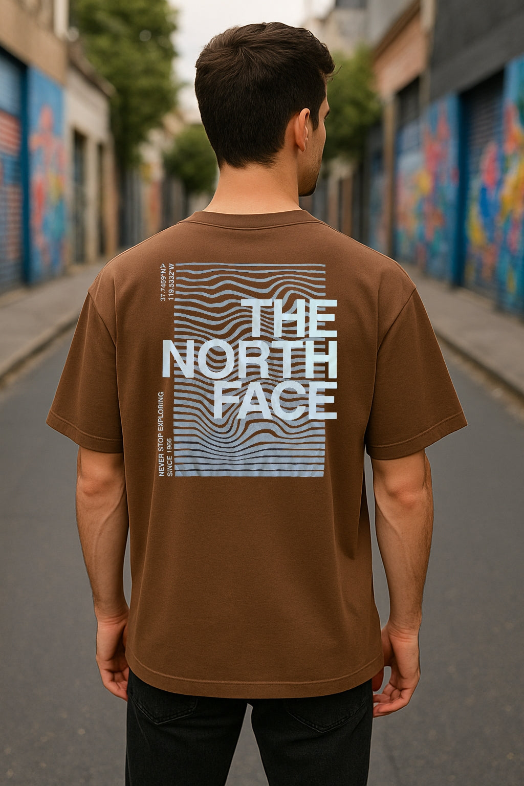 Remera Oversized TNF North Pulse