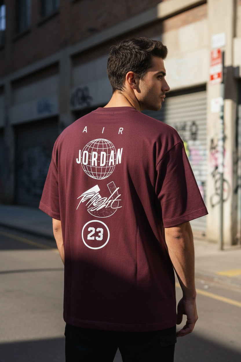 Remera Oversized JDN Air 23