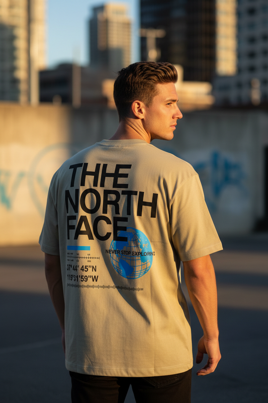 Remera Oversized TNF Peak Coordinates