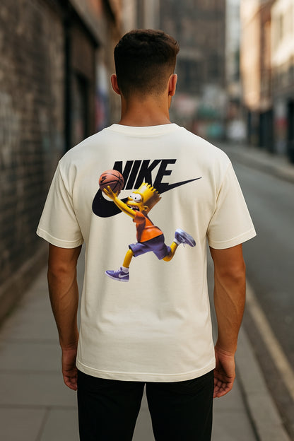 Remera Oversized NK Bart Attack