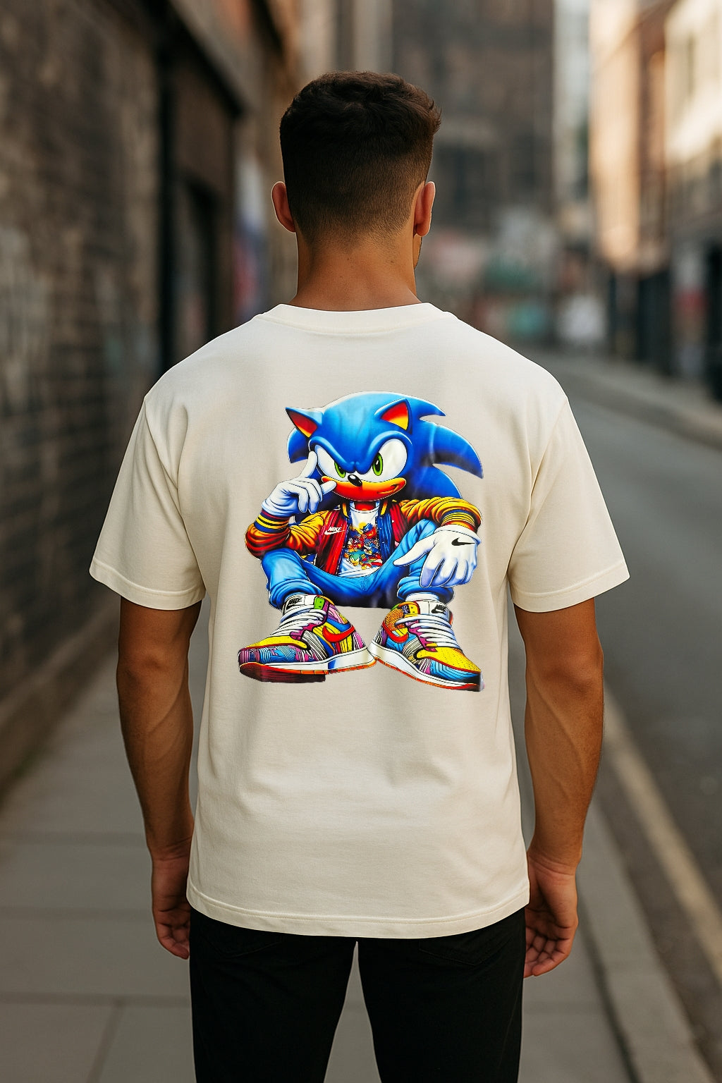 Remera Oversized NK Sonic Flow