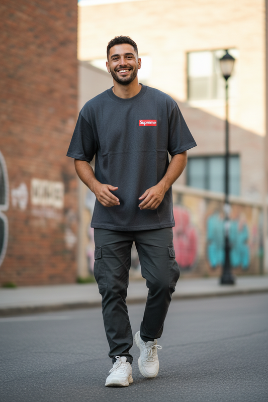 Remera Oversized SPRME Spiderman