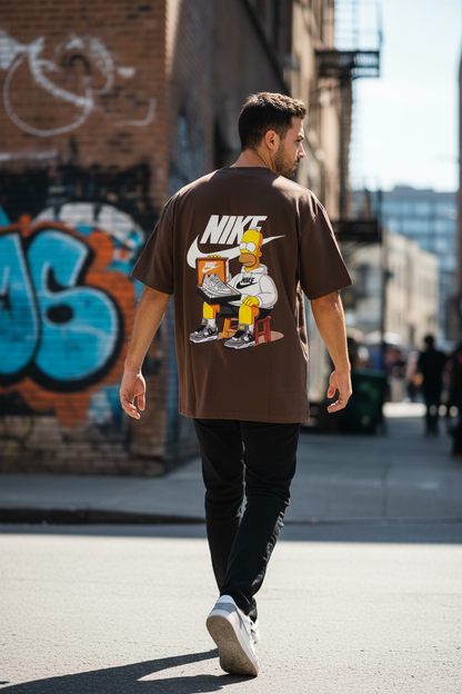 Remera Oversized NK Homer's Sneaker