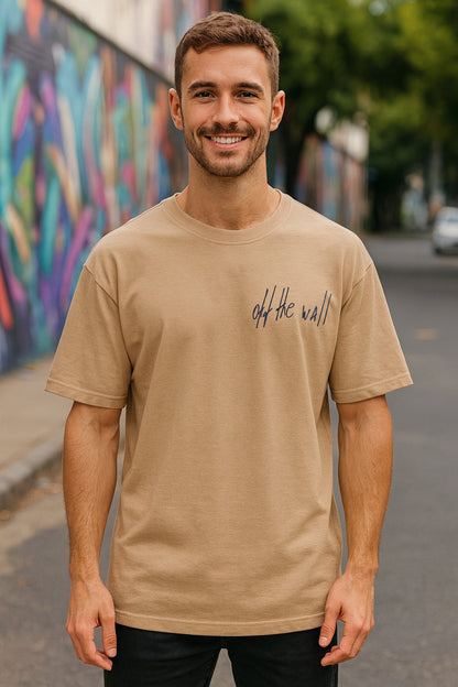 Remera Oversized VNS Wall Script