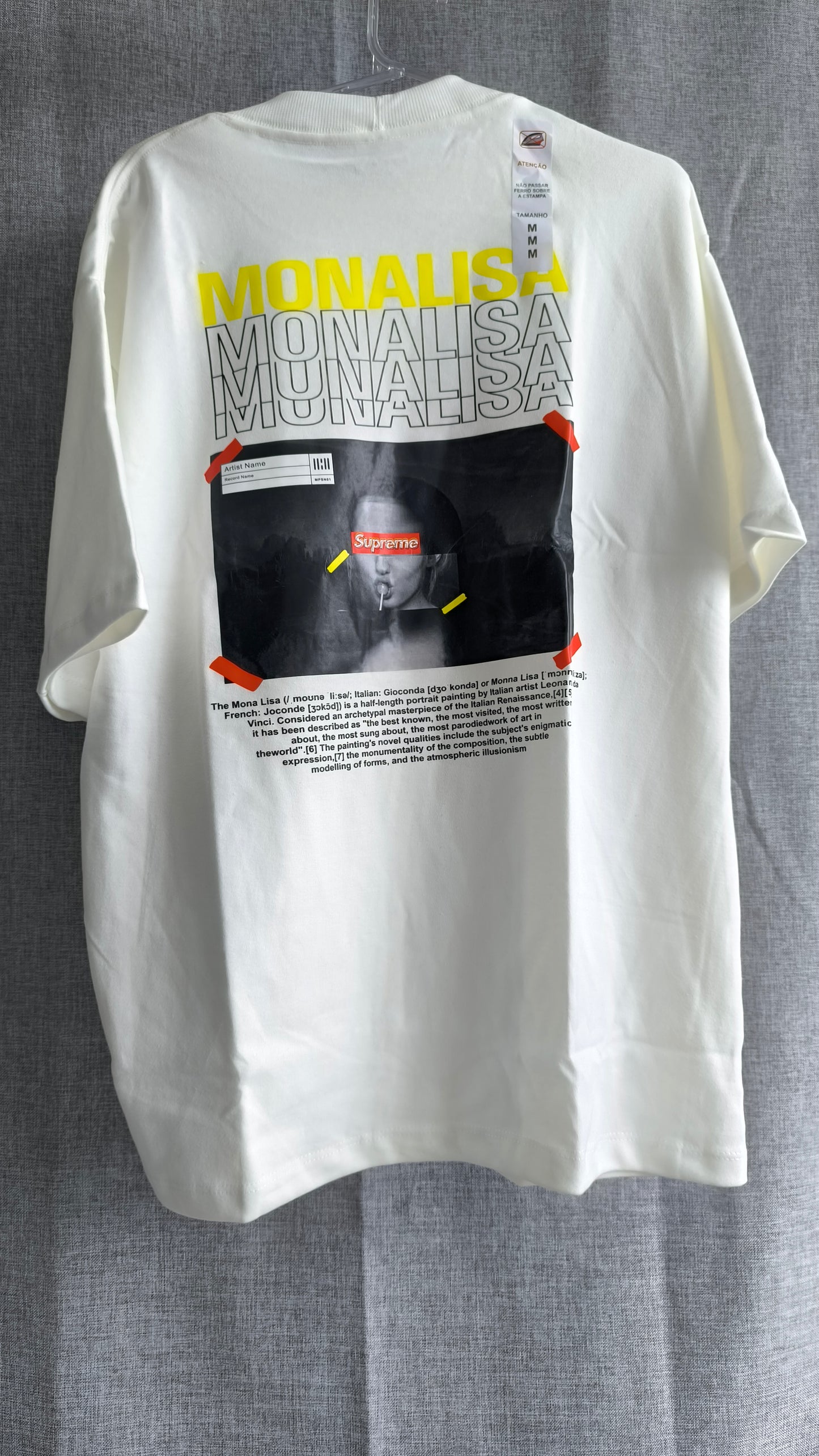 Remera Oversized SPRM Monalisa