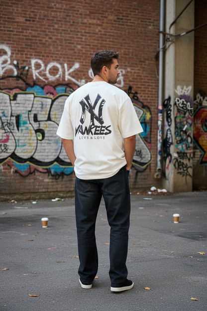 Remera Oversized NY Live & Love