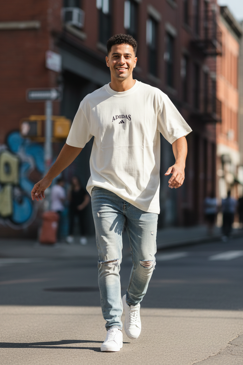 Remera Oversized ADI Tennis Club