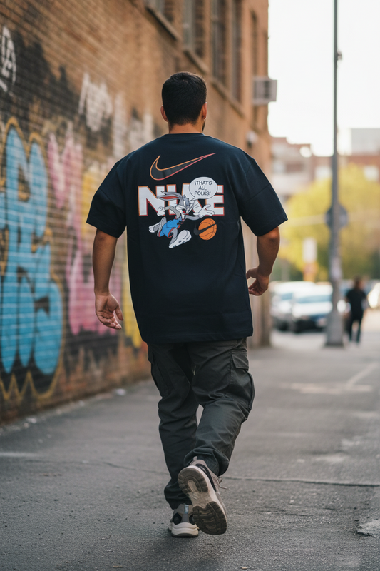 Remera Oversized NK That's All Folks