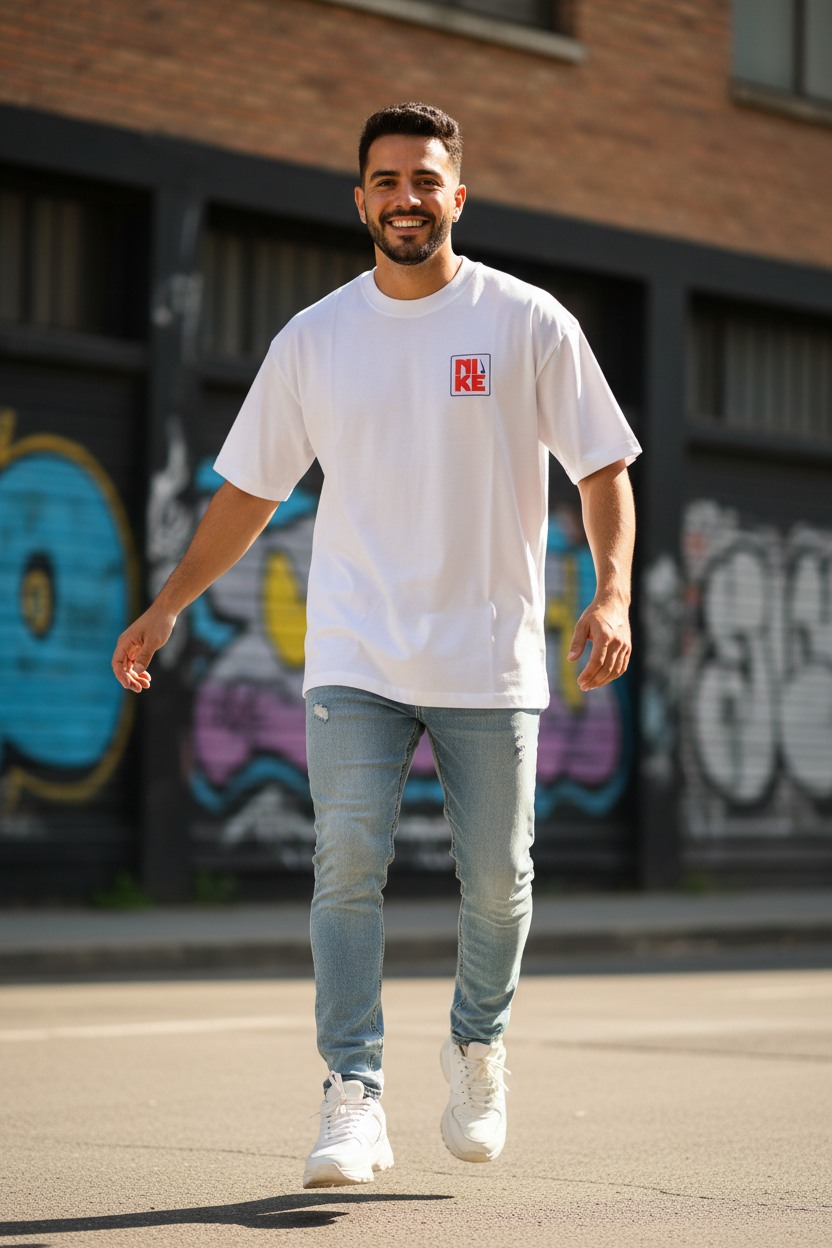 Remera Oversized NK Crazy Bugs