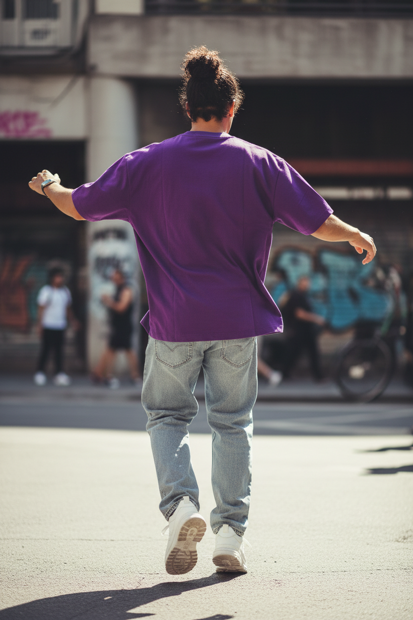 Remera Oversized NK Clean Code