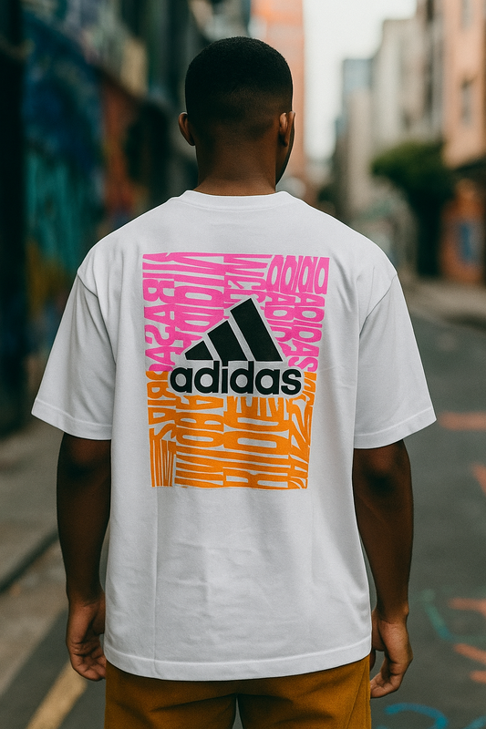Remera Oversized ADS Pink Orange