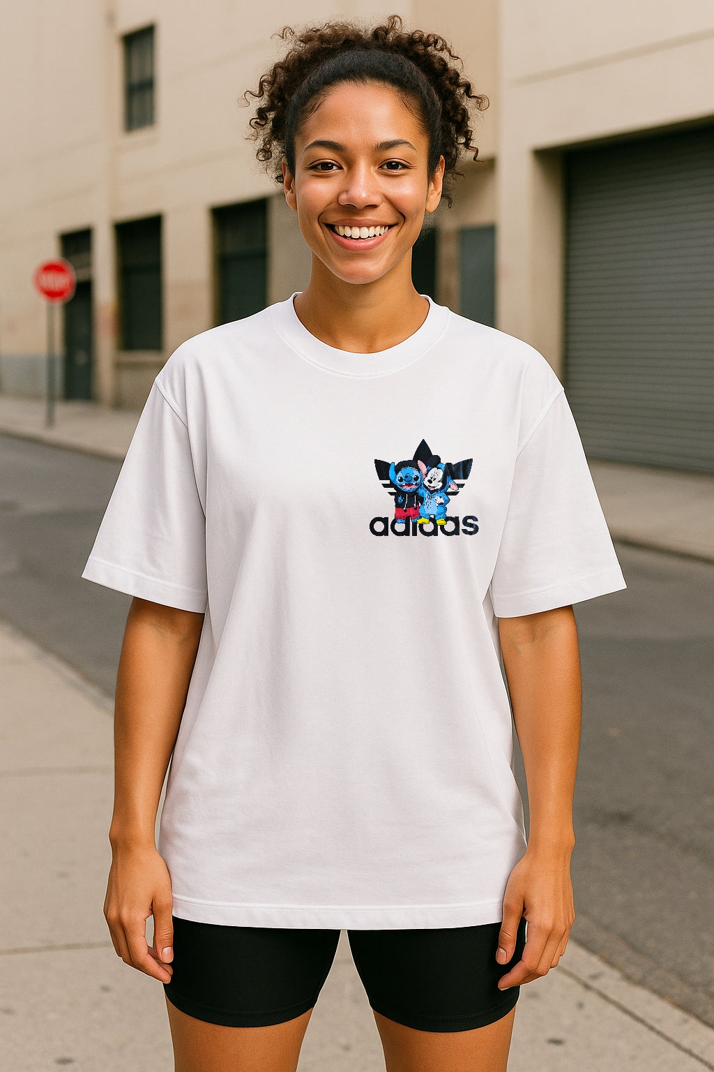 Remera Oversized ADI Playground