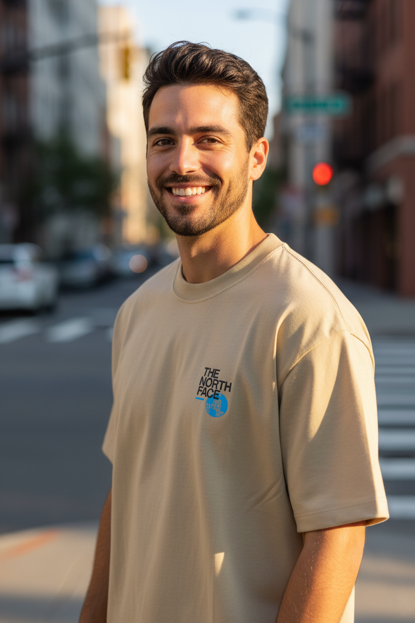 Remera Oversized TNF Peak Coordinates