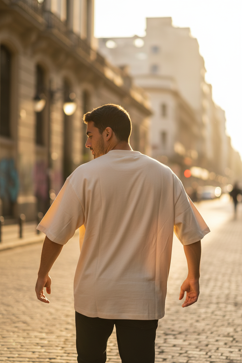 Remera Oversized Bordada NK District