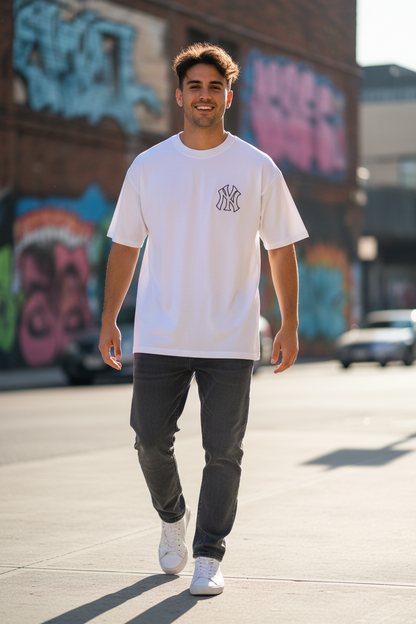 Remera Oversized NY Yankees
